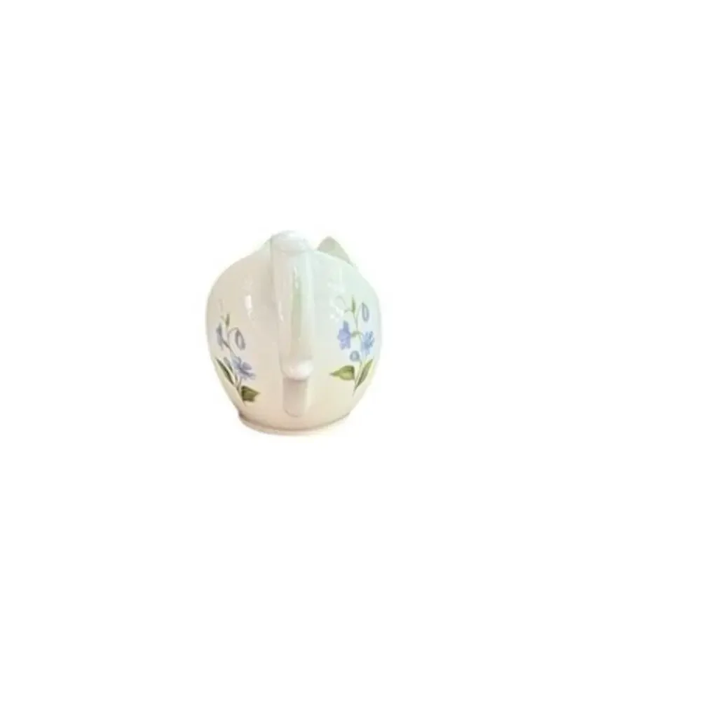 Staffordshire Mini Gravy Boat & Plate Wildflowers Sauce Cottagecore Farmhouse